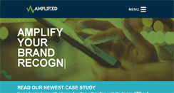 Desktop Screenshot of amplifiedlocal.com